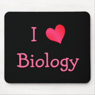 I Liebe Biologie Mousepad