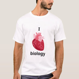 I Liebe Biologie T-Shirt