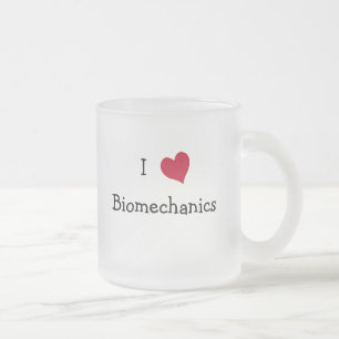 I Liebe Biomechanik Mattglastasse