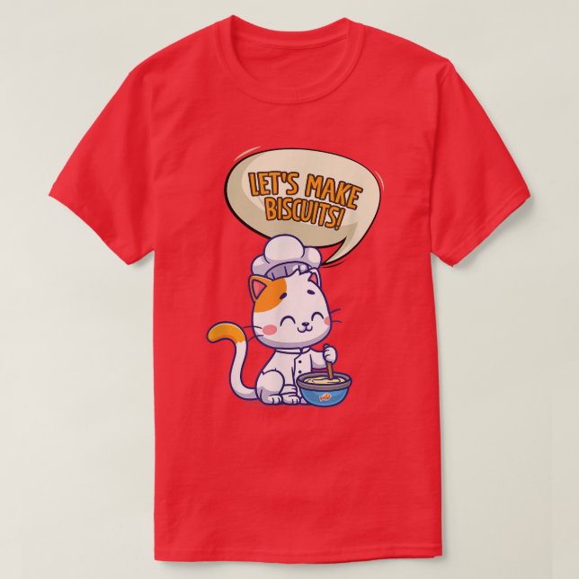 I Liebe Biscuits Backkuits 1960 T-Shirt (Design vorne)