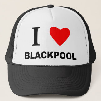 I Liebe Blackpool Truckerkappe
