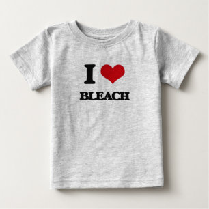 I Liebe-Bleichmittel Baby T-shirt