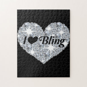 I Liebe Bling Jigsaw Puzzle