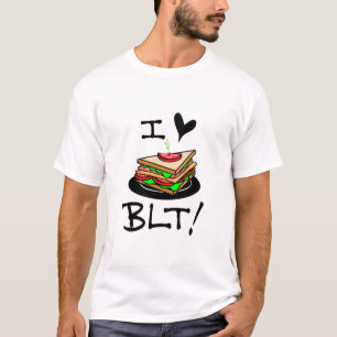 I Liebe BLT Bacon Lettuce und Tomato Sandwich Love T-Shirt