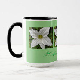 I LIEBE BLUME TASSE