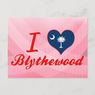 I Liebe Blythewood, South Carolina Postkarte