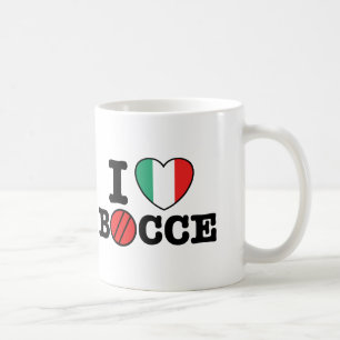 I Liebe Bocce Tasse