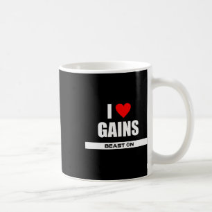 I Liebe Bodybuilding Gainz Gym Fitness Traini Kaffeetasse