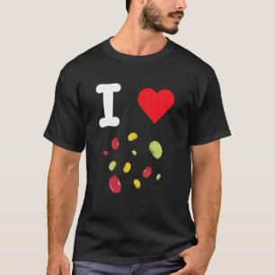 I Liebe Bohnen Legumes Pulses Chickpea Fava Pinto  T-Shirt