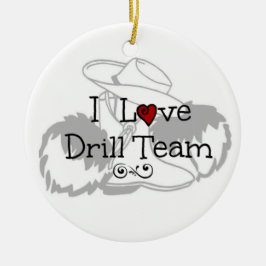 I Liebe-Bohrgerät-Team Keramik Ornament