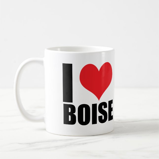 I Liebe Boise Kaffeetasse (Links)