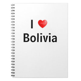I Liebe Bolivien Notizblock