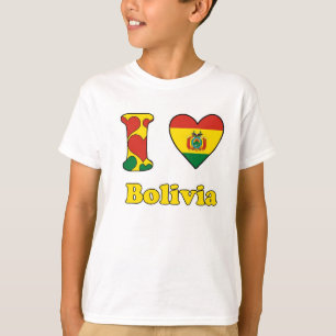 I Liebe Bolivien T-Shirt