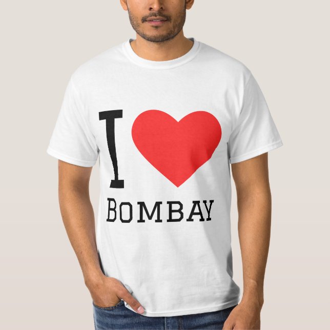 I Liebe Bombay T-Shirt (Vorderseite)