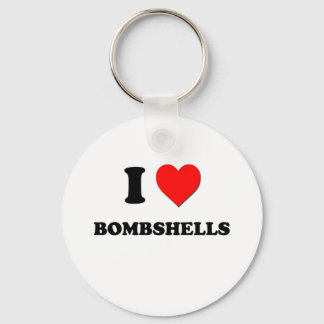 I Liebe Bombshells Schlüsselanhänger