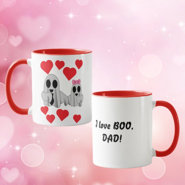 I Liebe BOO Vater (von Tochter) Tasse (Von Creator hochgeladen)