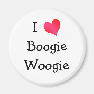 I Liebe Boogie Woogie Magnet