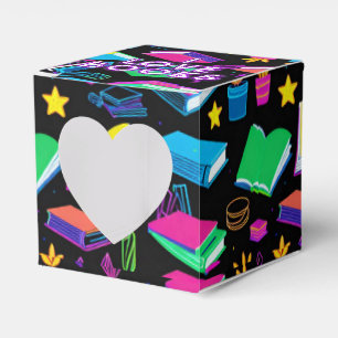I Liebe Books Colorful Cube Geschenkschachtel