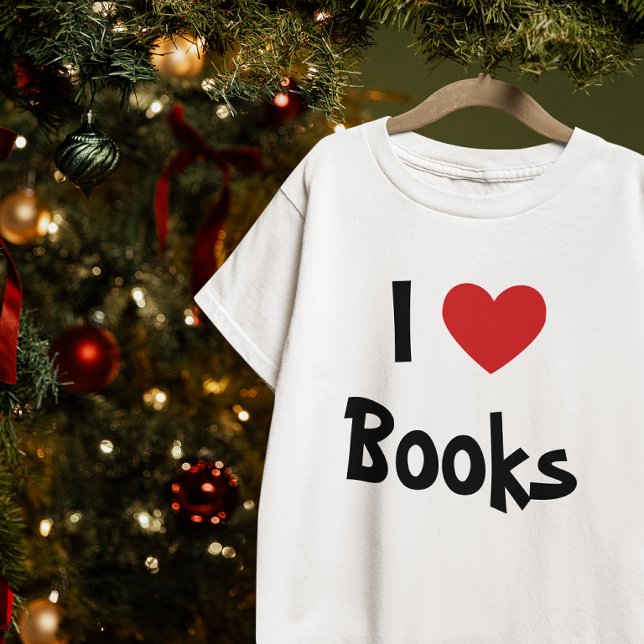 I Liebe Books T-Shirt (I Love Books T-Shirt)