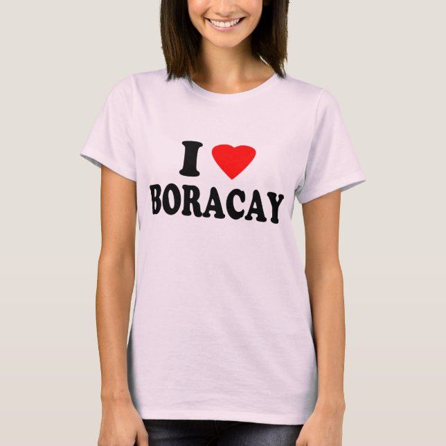 I Liebe Boracay T-Shirt (Vorderseite)