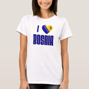 I Liebe Bosnien T-Shirt