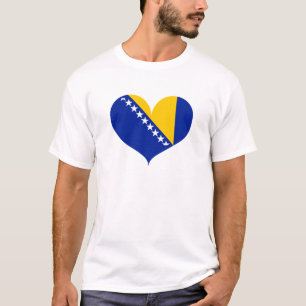 I Liebe Bosnien und Herzegowina T-Shirt