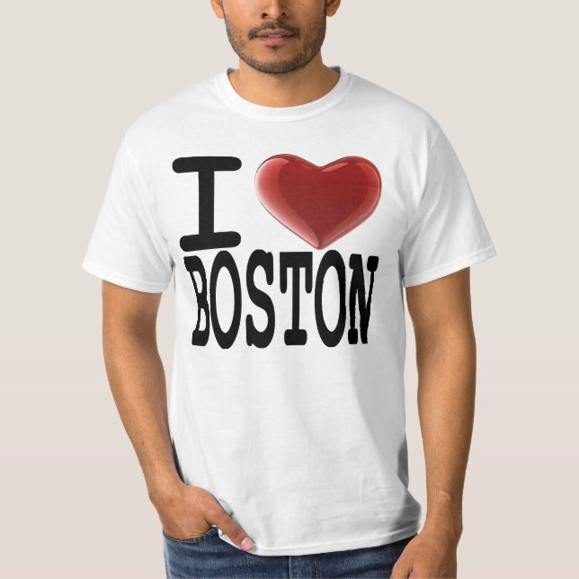 I Liebe BOSTON T-Shirt (Vorderseite)