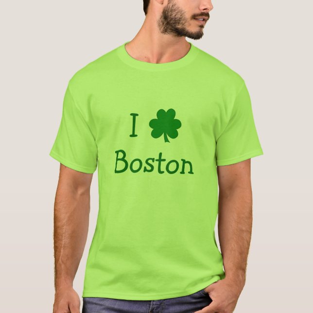 I Liebe Boston T-Shirt (Vorderseite)
