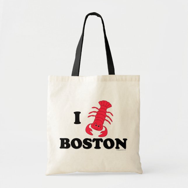 I Liebe Boston Tragetasche (Vorne)