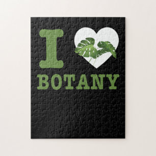 I Liebe Botany Botanist Pflanze Lover Puzzle
