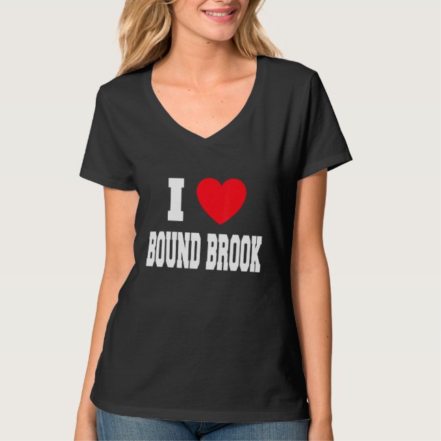 I Liebe Bound Brook T-Shirt (Vorderseite)