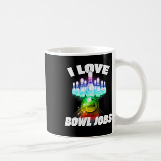 I Liebe Bowl Jobs Gay Rainbow Matching Team Bowlin Kaffeetasse