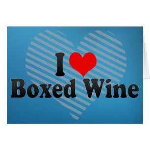 I Liebe Boxed Wein