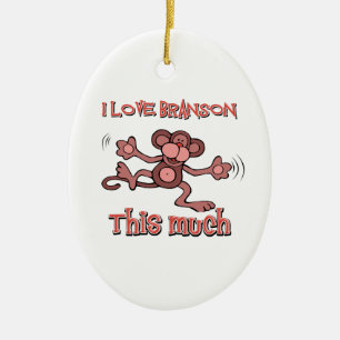 I Liebe BRANSON dieses viel Keramikornament