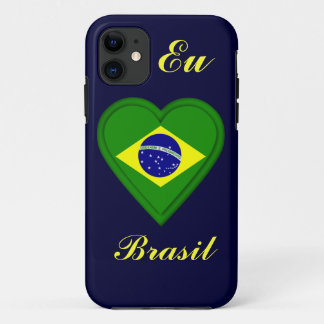 I Liebe Brasilien - Eu-Amo Brasilien - auf Case-Mate iPhone Hülle