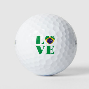 I Liebe Brasilien Golfball