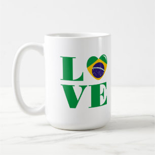 I Liebe Brasilien Kaffeetasse