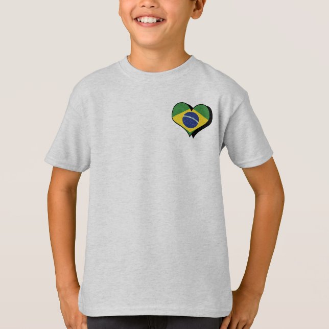 I Liebe Brasilien T - Shirt (Vorderseite)