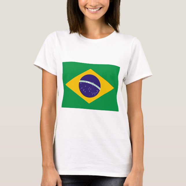 I Liebe Brasilien T-Shirt (Vorderseite)