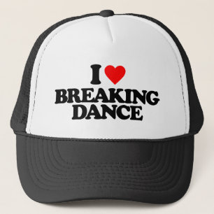 I LIEBE BREAKTANZ TRUCKERKAPPE