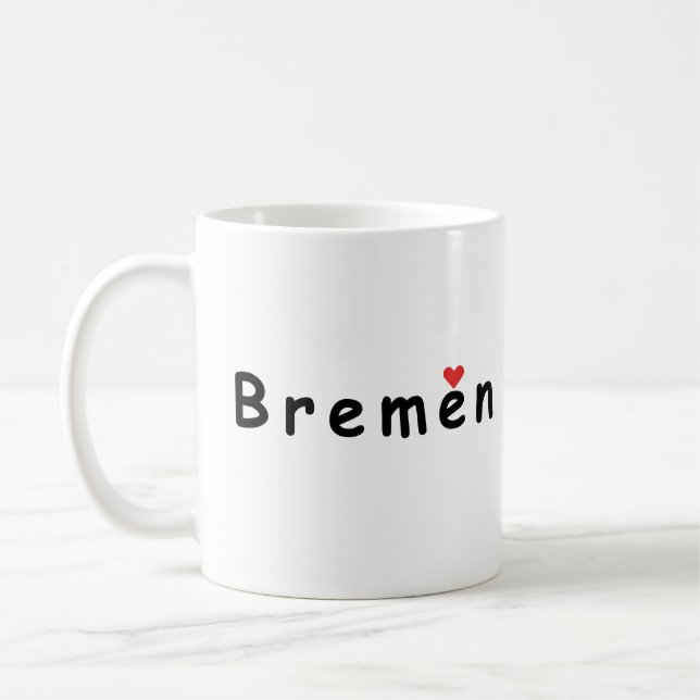 i Liebe Bremen Kaffeetasse (Links)