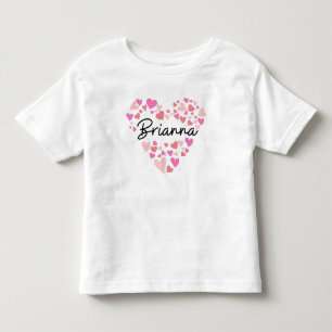 I Liebe Brianna - Herz für Brianna Kleinkind T-shirt