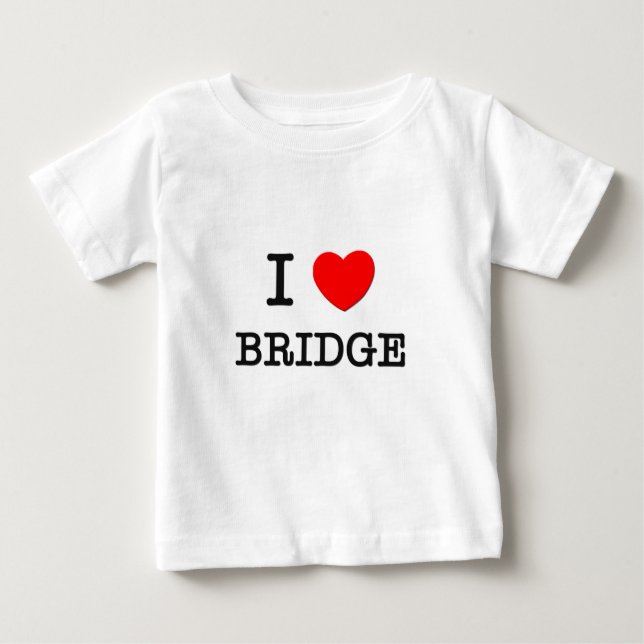 I LIEBE BRIDGE BABY T-SHIRT (Vorderseite)
