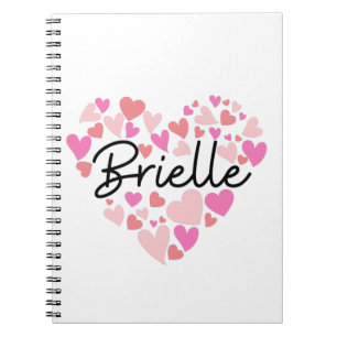 I Liebe Brielle Notizblock