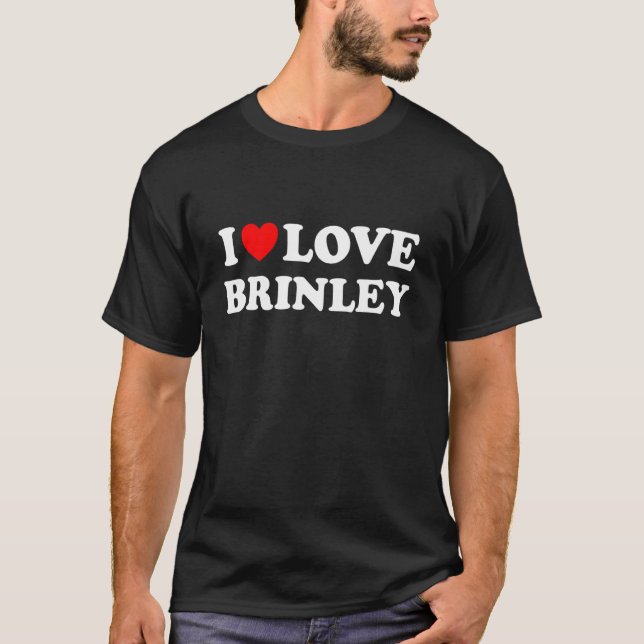 I Liebe Brinley I Heart Brinley T-Shirt (Vorderseite)