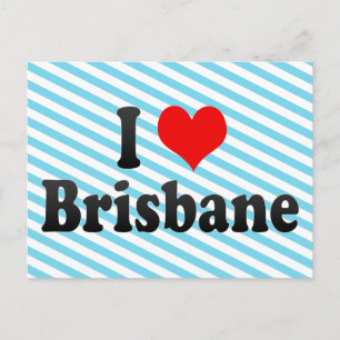I Liebe Brisbane, Australien Postkarte