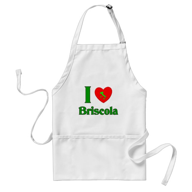 I Liebe Briscola Schürze (Vorne)