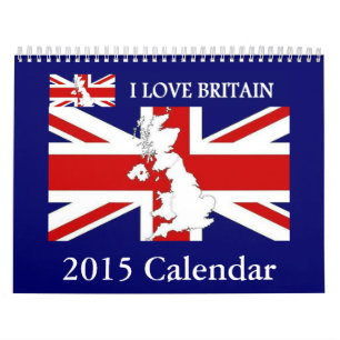 I LIEBE BRITAIN 2015 Mauerkalender Kalender