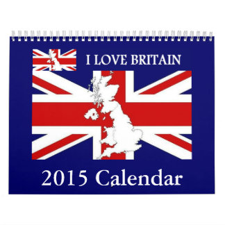 I LIEBE BRITAIN 2015 Mauerkalender Kalender