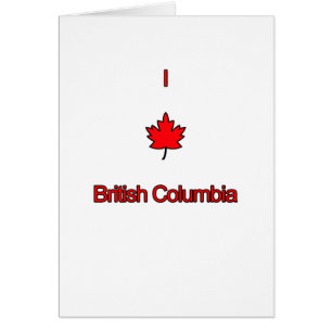 I Liebe Britisch-Kolumbien